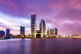 Corpus Christi Skyline Twilight